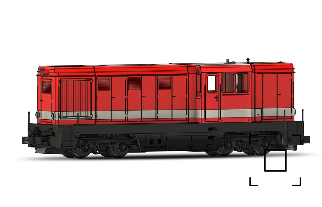Entdecken Sie das TTe-Exklusivmodell FAUR L45H als Analogmodell: Neukonstruktion der SDG-Diesellokomotive (Epoche V) mit Innenbeleuchtung. Jetzt mehr erfahren!