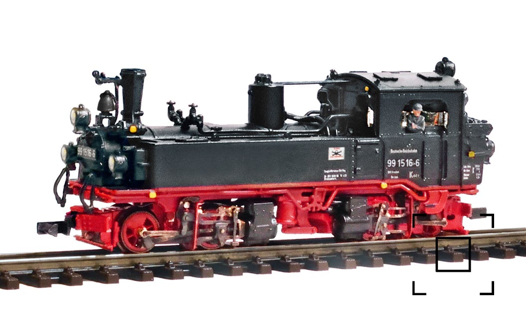 VEIT Sächsische IV K TTe, analoges Jahres-Exklusivmodell 2026 vom Modellbahn-Fachmarkt Plauen