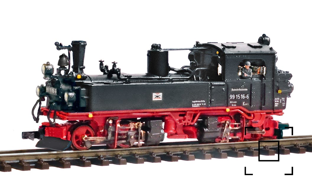 VEIT Sächsische IV K TTe, analoges Jahres-Exklusivmodell 2026 vom Modellbahn-Fachmarkt Plauen